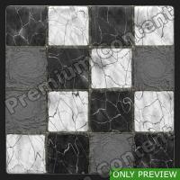 PBR marble floor damaged texture 0002